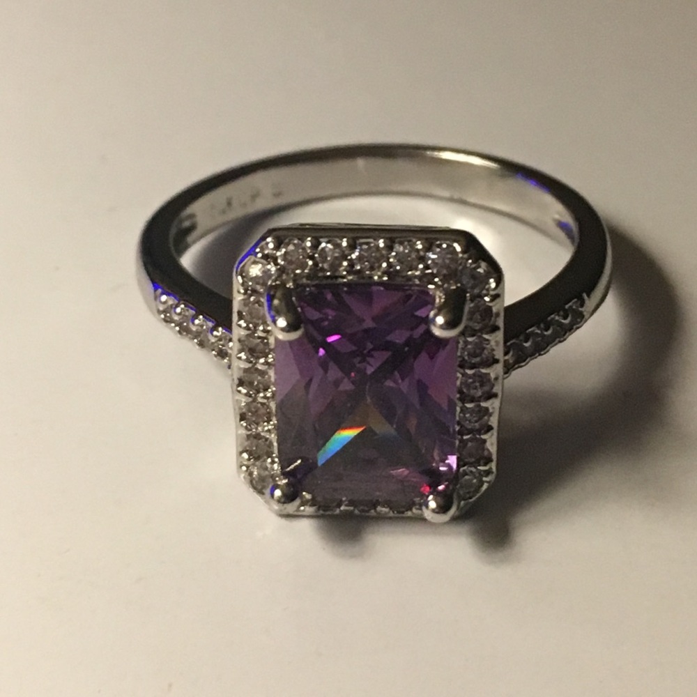 Purple Amethyst ring